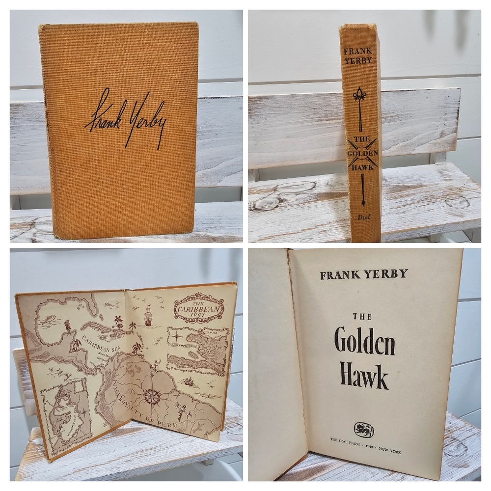 1949 Vintage Hardback Of The Golden Hawk